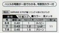 バリバス　エクセラ鮎ソニック4本イカリパック